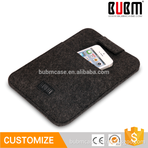 BUBM 7.9 inch Wool Felt Cute black Ninja design shockproof Tablet case